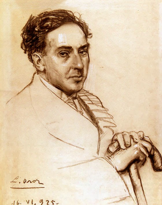 Porträt von Antonio Machado